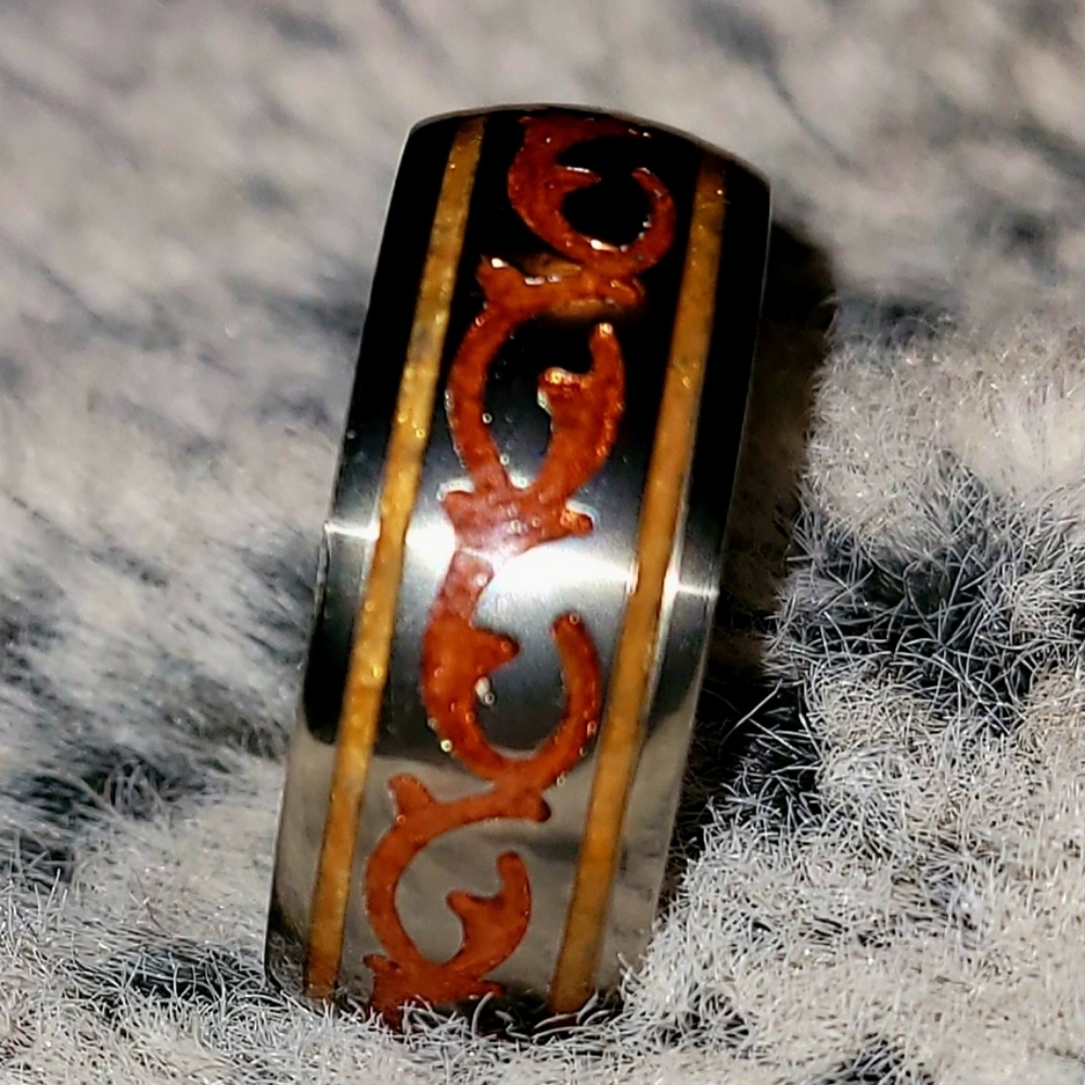 Custom handmade "viking" ring